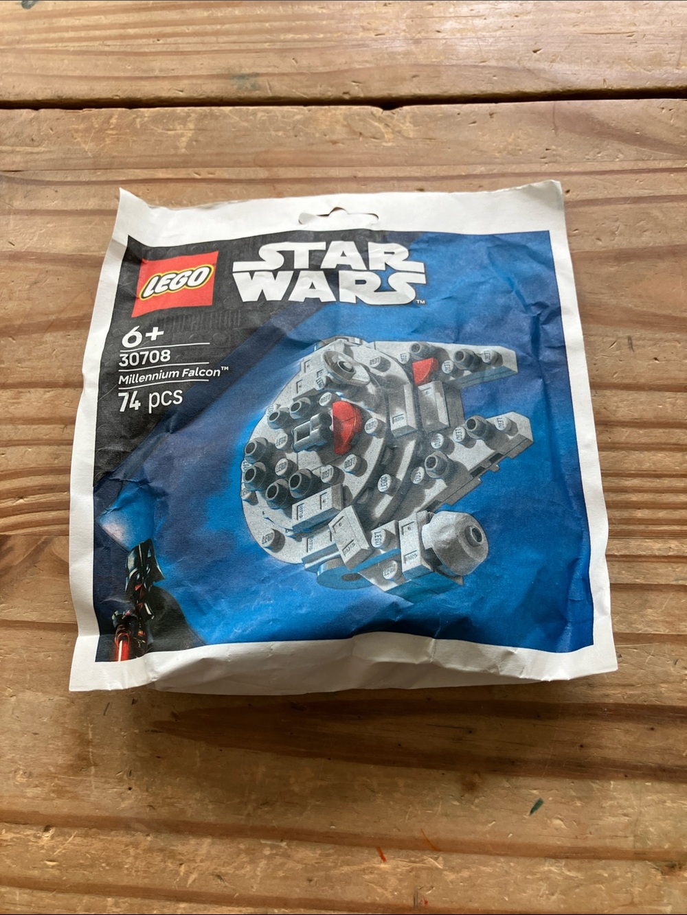 LEGO Star Wars Millennium Falcon Polybag - Gray and Red Accents